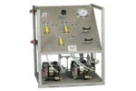 High pressure pump skids