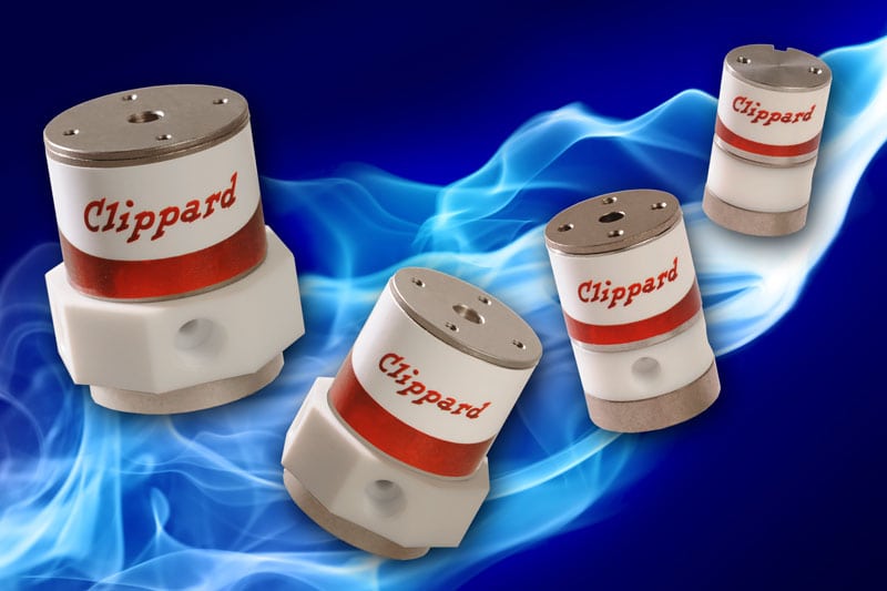 Clippard PTFR Media Isolation Valves