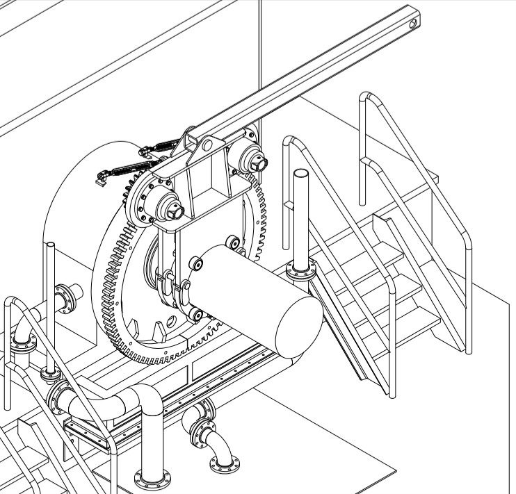 hydraulic power units for hydo power plant maintenance